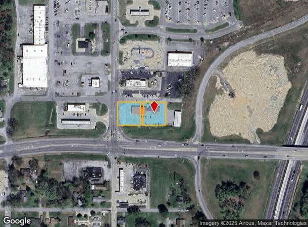  100 N Central St, Benton, IL Parcel Map