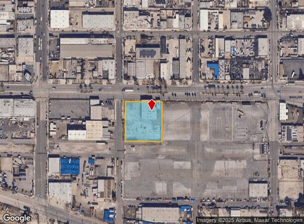  1532 W Anaheim St, Long Beach, CA Parcel Map