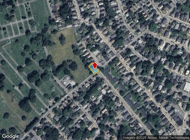 60 Warner St, Newport, RI Parcel Map