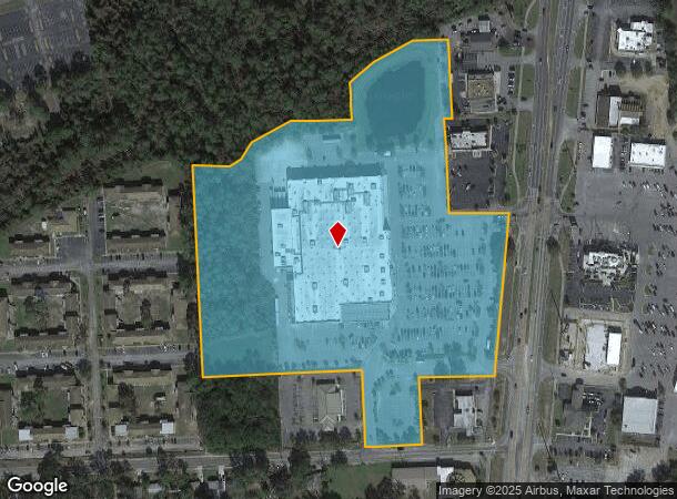  501 N Navy Blvd, Pensacola, FL Parcel Map