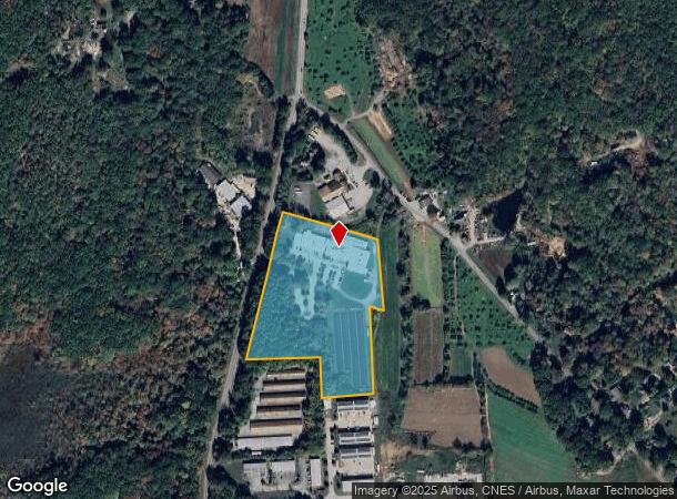  950 Flanders Rd, Mystic, CT Parcel Map