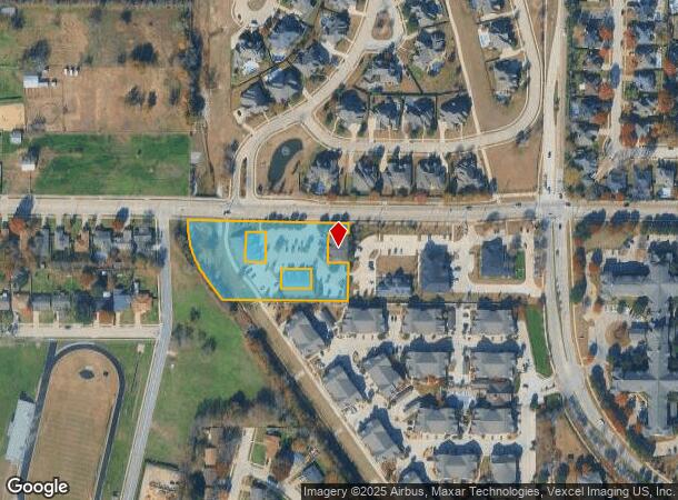  420 Johnson Rd, Keller, TX Parcel Map