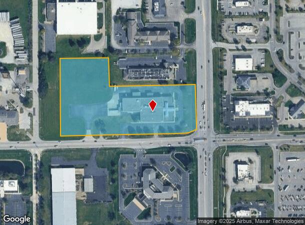  22 W New Rd, Greenfield, IN Parcel Map