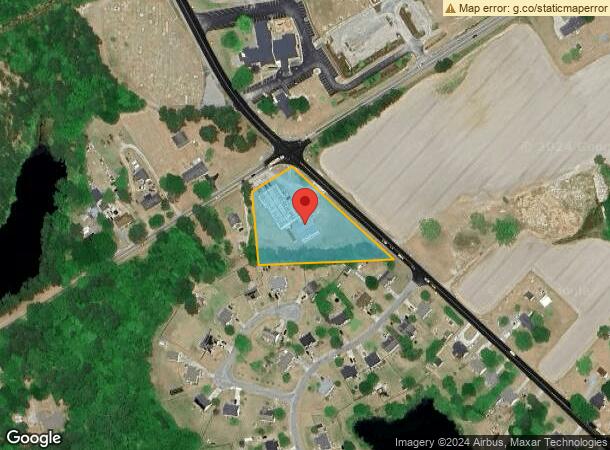  1701 W Academy St, Fuquay Varina, NC Parcel Map