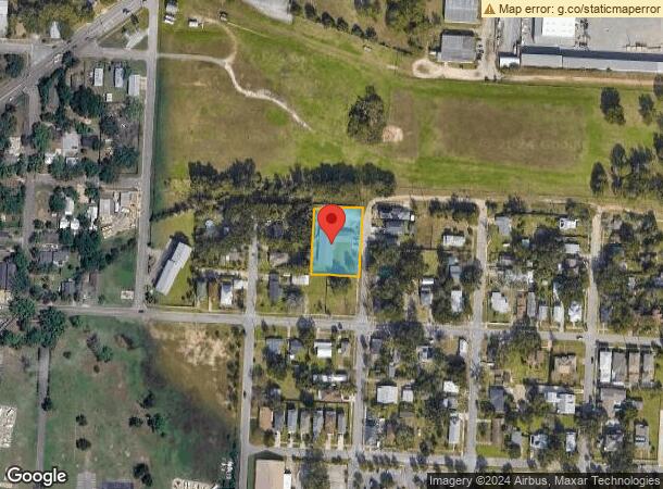  725 S J St, Pensacola, FL Parcel Map