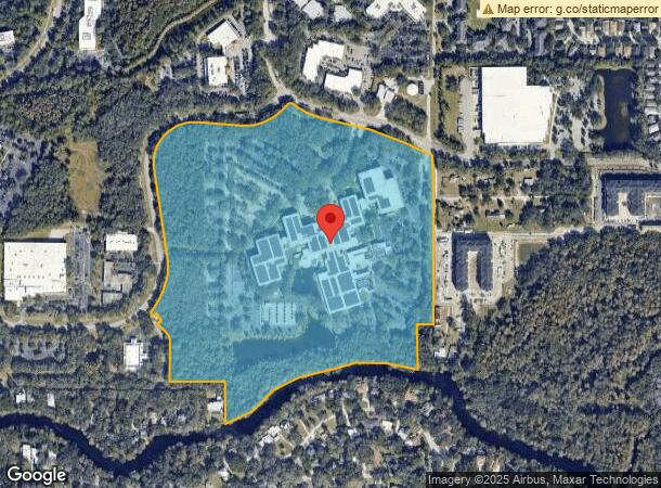  7701 E Telecom Pky, Temple Terrace, FL Parcel Map