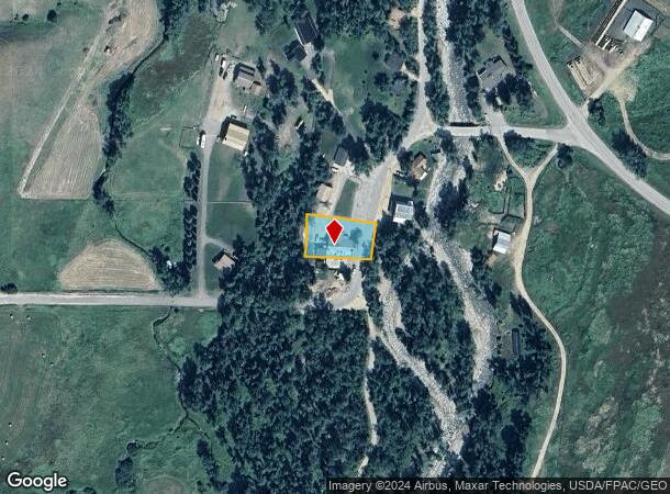  22 E Rosebud Rd, Roscoe, MT Parcel Map