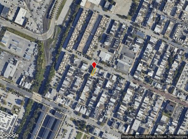 1401 E Clement St, Baltimore, MD Parcel Map