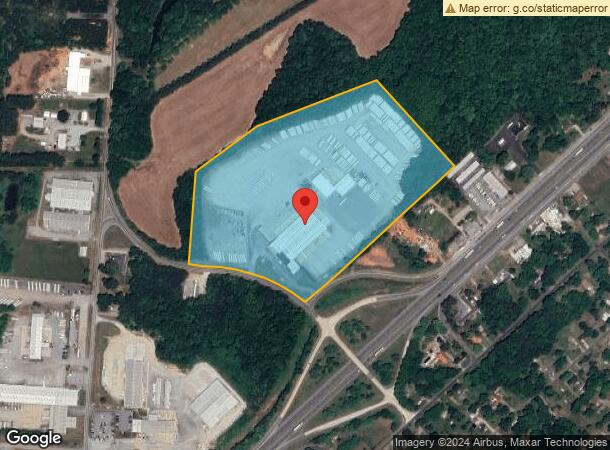  317 Green Needles Dr, Lexington, NC Parcel Map