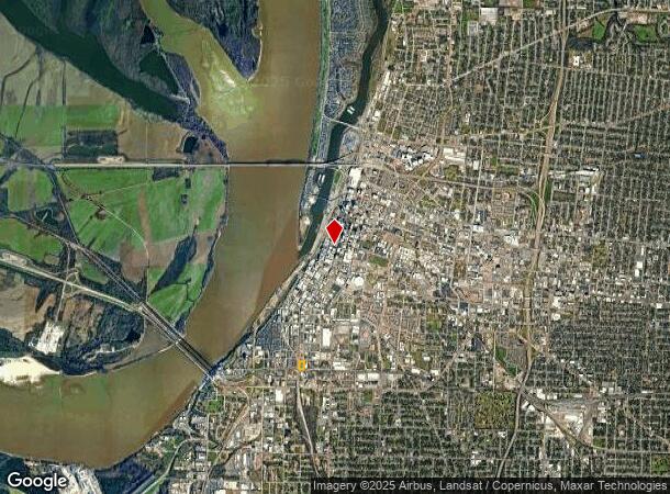 101 S Main St, Memphis, TN Parcel Map