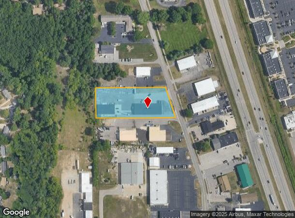  2505 Van Ommen Dr, Holland, MI Parcel Map