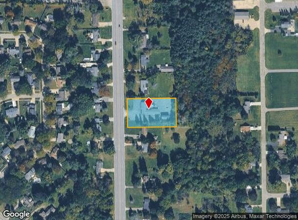 3400 N Elms Rd, Flushing, MI Parcel Map