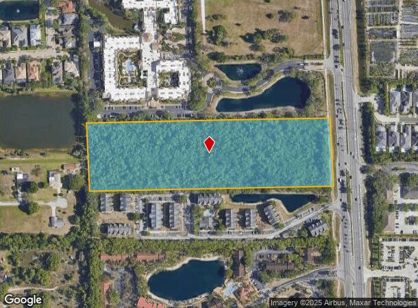 6863 Henley Ln N, Naples, FL Parcel Map