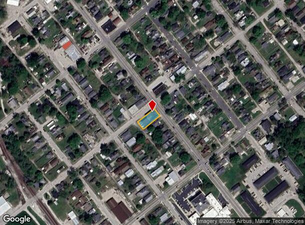  1401 Main St, Vincennes, IN Parcel Map