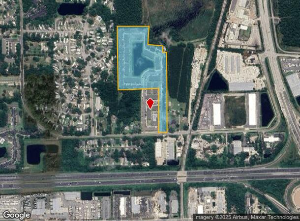  4925 Collins Rd, Jacksonville, FL Parcel Map