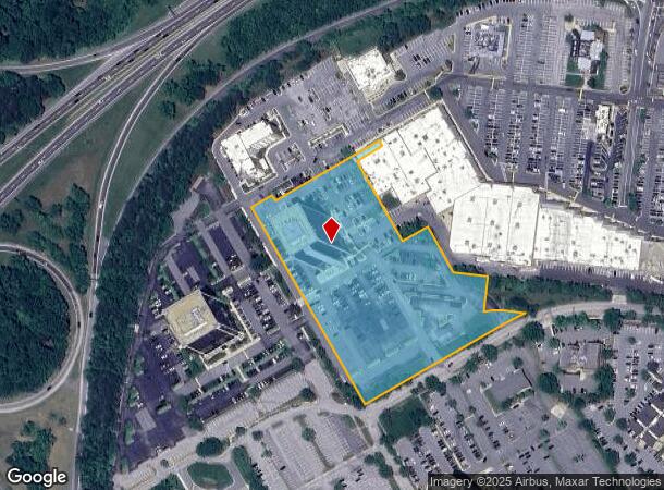  7500 Greenway Center Dr, Greenbelt, MD Parcel Map