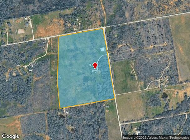 1650 Witter Rd, Lockhart, TX Parcel Map