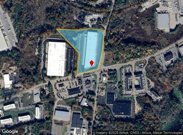  206 Mechanic St, Bellingham, MA Parcel Map