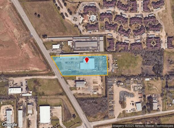  4155 S Main St, Pearland, TX Parcel Map