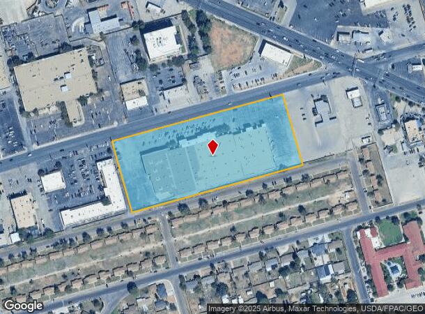3111 W Cuthbert Ave, Midland, TX Parcel Map