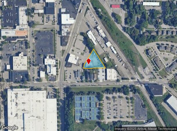  1114 Plainfield Ave Ne, Grand Rapids, MI Parcel Map