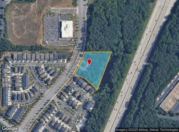  1400 Manuel Ln, Alpharetta, GA Parcel Map