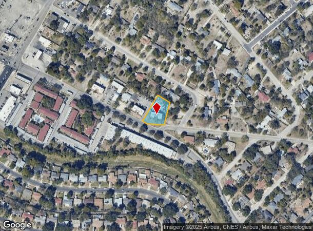  1107 Babcock Rd, San Antonio, TX Parcel Map