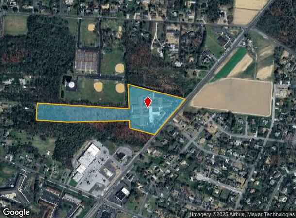  1640 S Lincoln Ave, Vineland, NJ Parcel Map