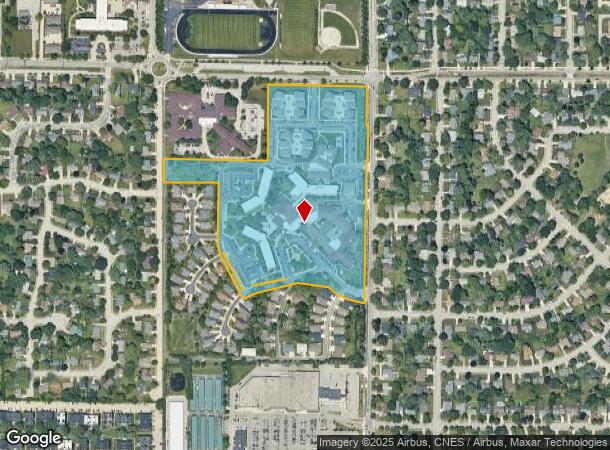  2741 N Salisbury St, West Lafayette, IN Parcel Map