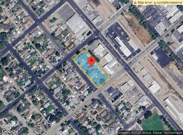  1032 J St, Reedley, CA Parcel Map