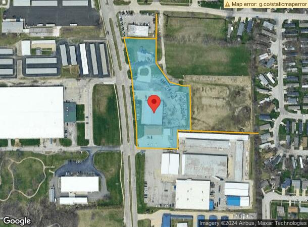  2434 S Main St, Bloomington, IL Parcel Map