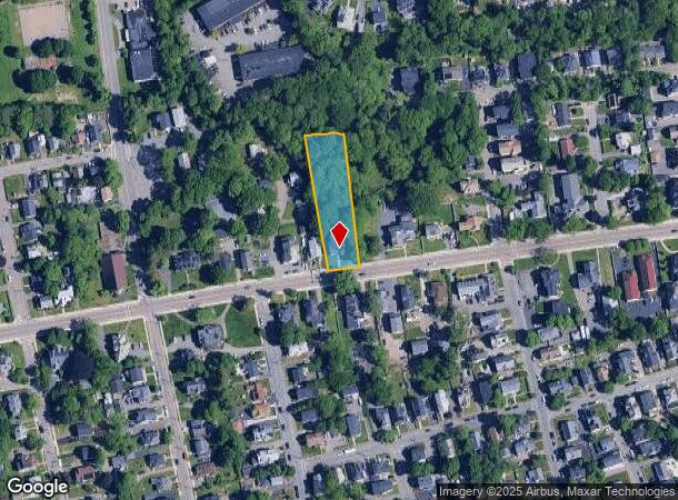  277 W Elm St, Brockton, MA Parcel Map