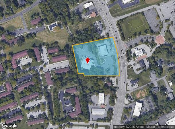  342 N Pottstown Pike, Exton, PA Parcel Map