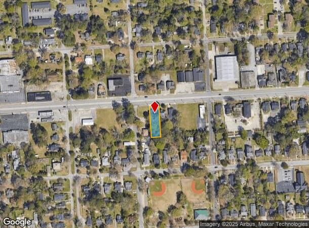  912 W Evans St, Florence, SC Parcel Map