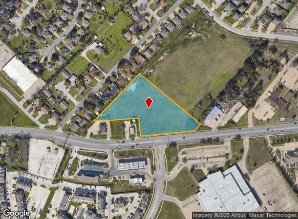  2104 E William J Bryan Pkwy, TX Parcel Map