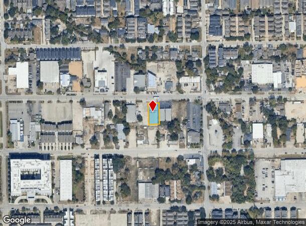 1122 W 20Th St, Houston, TX Parcel Map