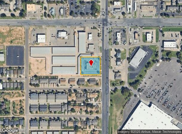 416 Frankford Ave, Lubbock, TX Parcel Map