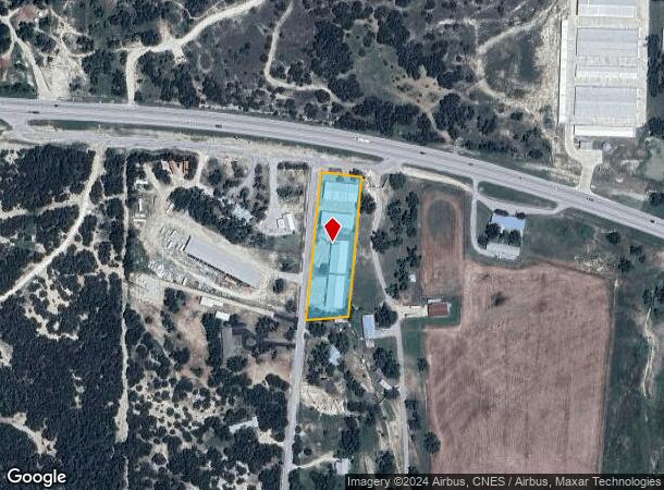  133 Glosson Ranch Rd, Dripping Springs, TX Parcel Map