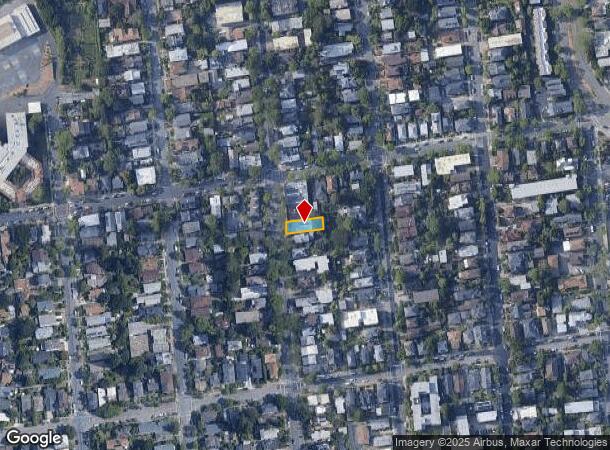  1417 Martin Luther King Jr Way, Berkeley, CA Parcel Map