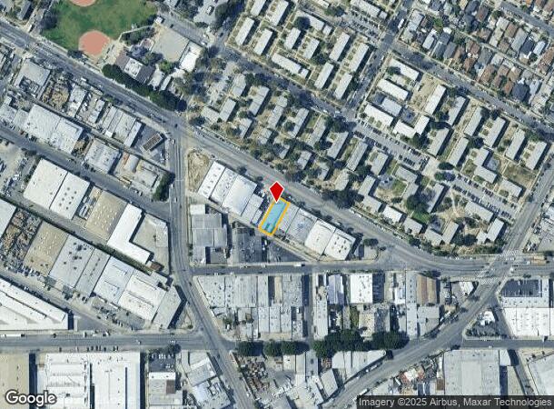3232 E Olympic Blvd, Los Angeles, CA Parcel Map