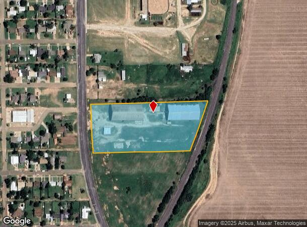  801 S Date St, Plainview, TX Parcel Map