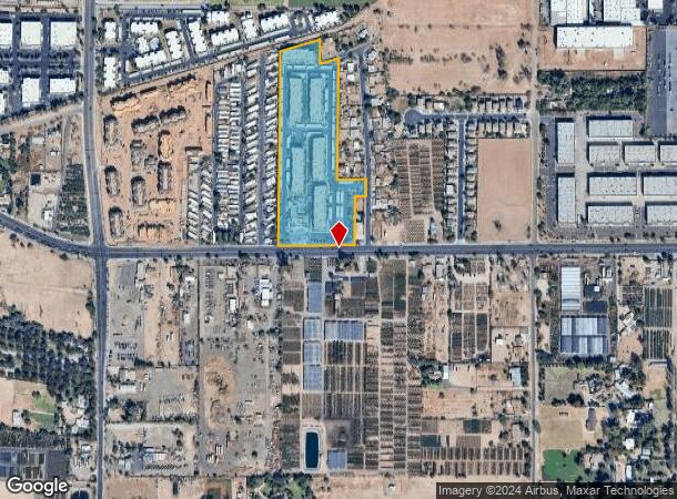  3400 E Southern Ave, Phoenix, AZ Parcel Map