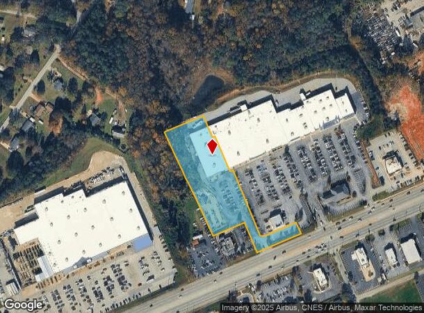  1326 W Wade Hampton Blvd, Greer, SC Parcel Map