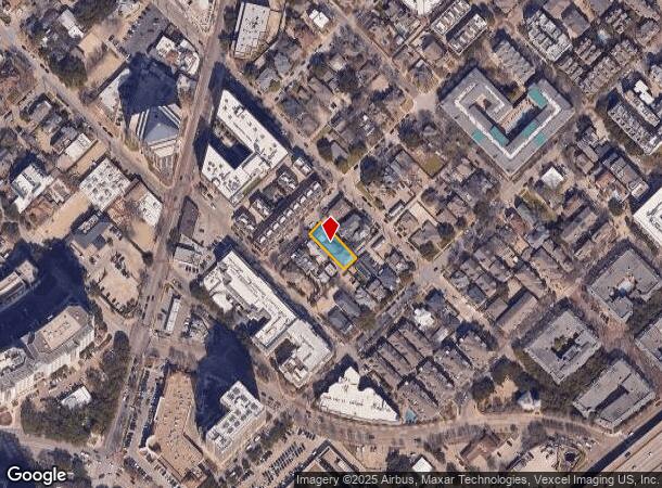  2512 State St, Dallas, TX Parcel Map