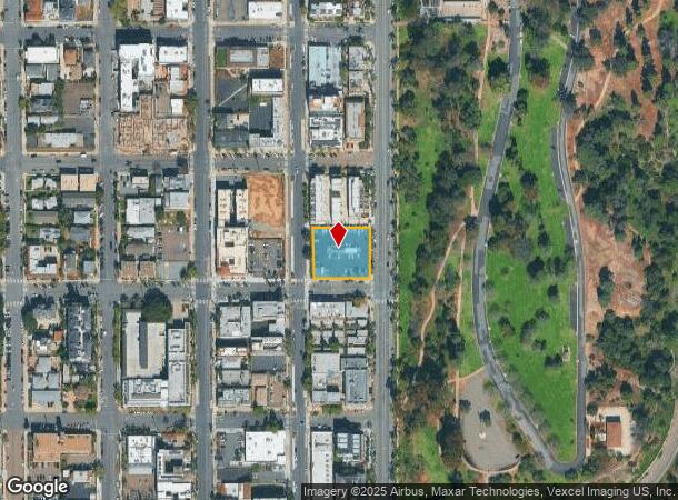  526 Grape St, San Diego, CA Parcel Map