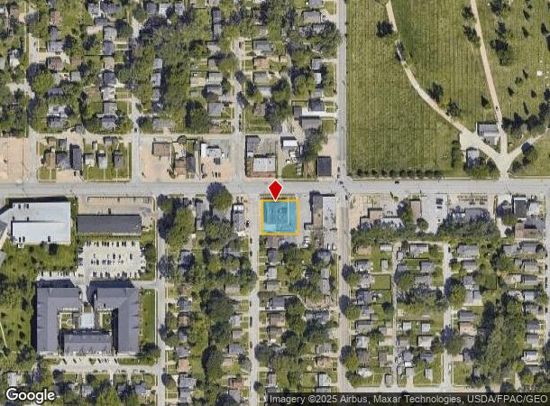  5017 Leavenworth St, Omaha, NE Parcel Map
