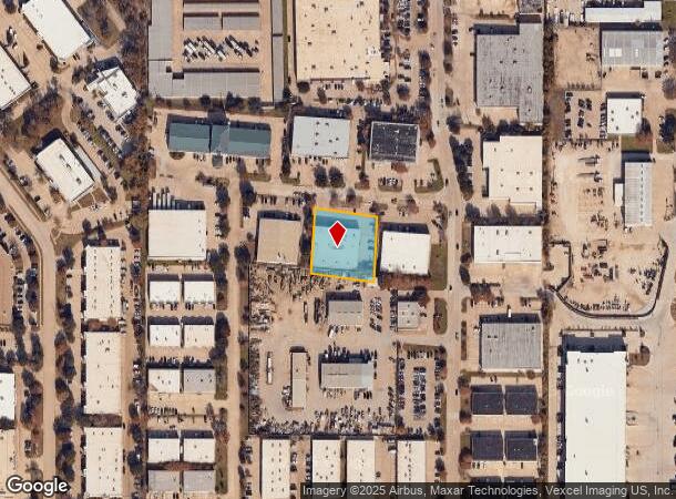  2875 Market Loop, Southlake, TX Parcel Map