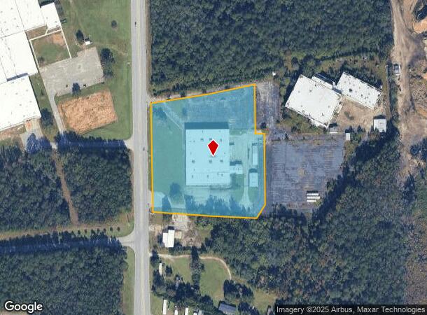 2115 Rowesville Rd, Orangeburg, SC Parcel Map