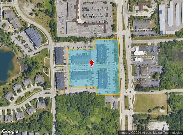  6315 Sashabaw Rd, Clarkston, MI Parcel Map