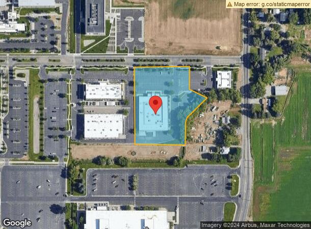  595 University Blvd, Idaho Falls, ID Parcel Map